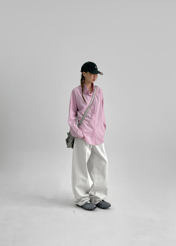 Longnut Semi Balloon Wide Cotton Pants