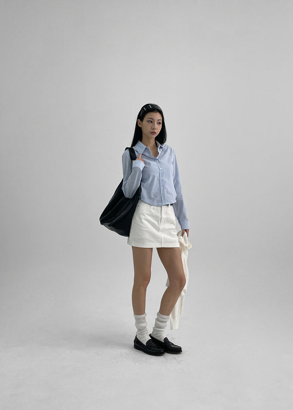 Chobus Stripe Slim Shirt