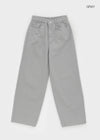 Longnut Semi Balloon Wide Cotton Pants