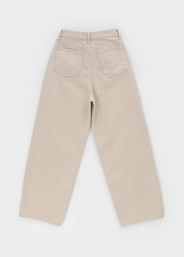 Longnut Semi Balloon Wide Cotton Pants
