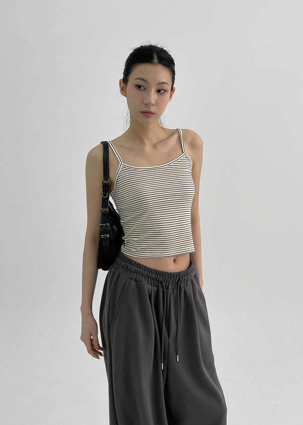 (UNISEX) Watkin Pintuck String Pants S/S ver.