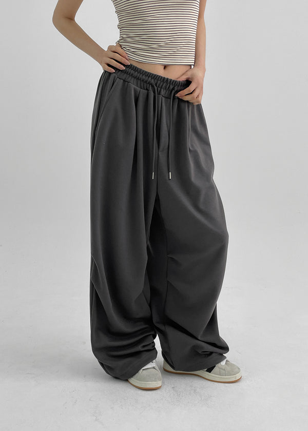 (UNISEX) Watkin Pintuck String Pants S/S ver.