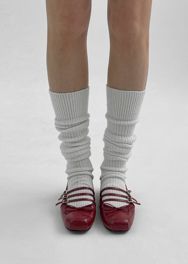 Eclon Strap Ribbon Flat Shoes