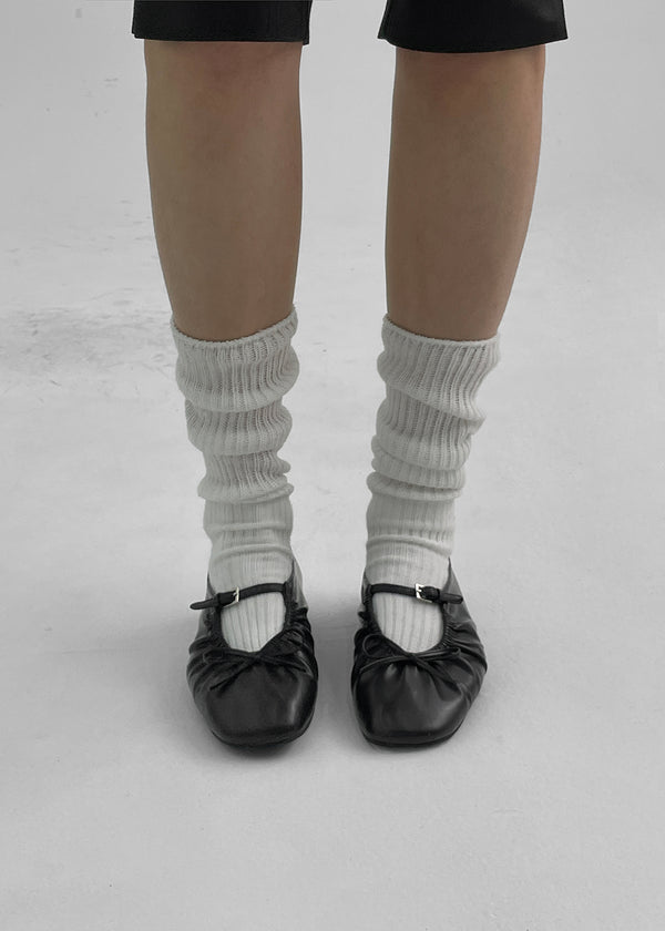 Decoms Ribbon Sirring Flat Shoes