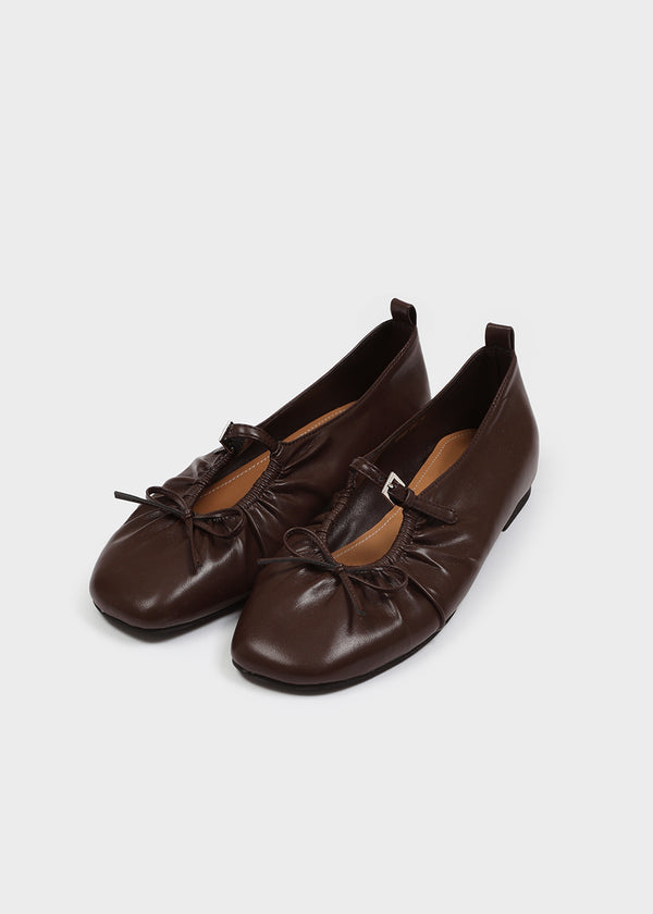 Decoms Ribbon Sirring Flat Shoes