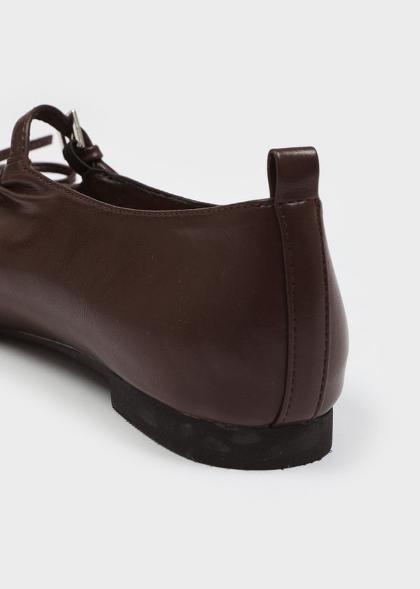 Decoms Ribbon Sirring Flat Shoes