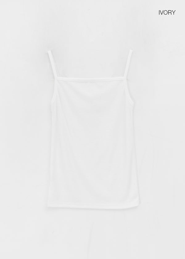 Pomuto Basic Ribbed Sleeveless