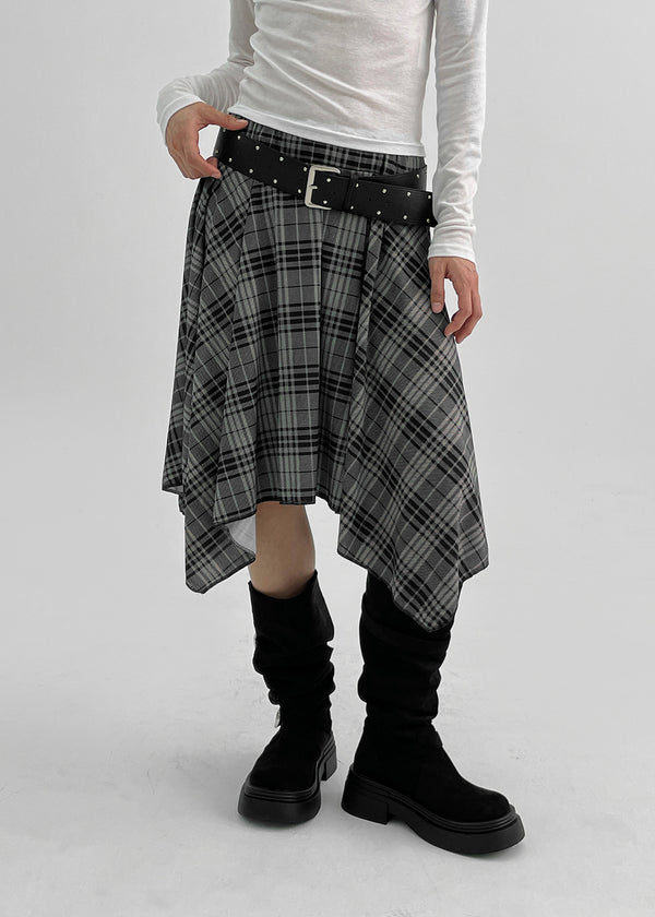Beeoping Buckle Suede Long Boots