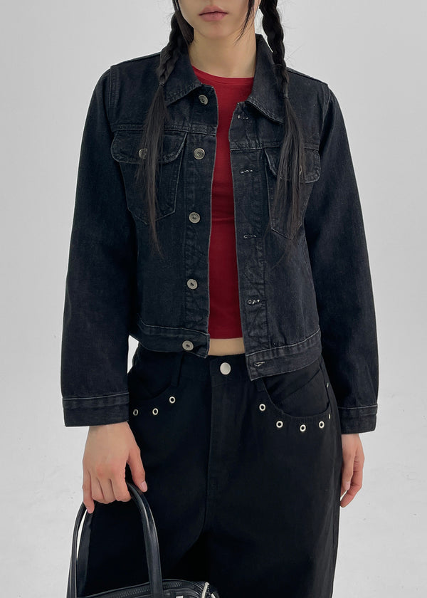 Amorying Pocket Denim Jacket