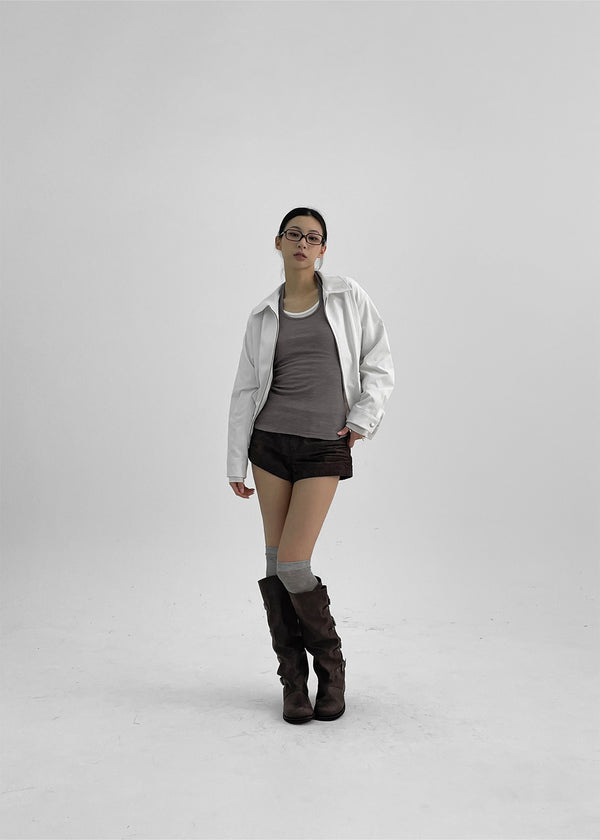 Hotk 不褪色短牛仔褲