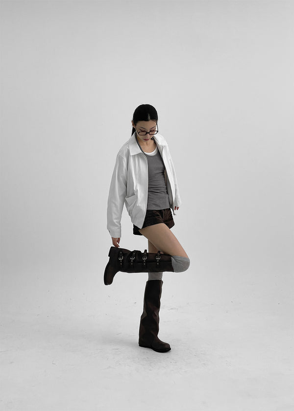 Hotk 不褪色短牛仔褲