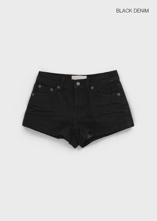 Hotk 不褪色短牛仔褲