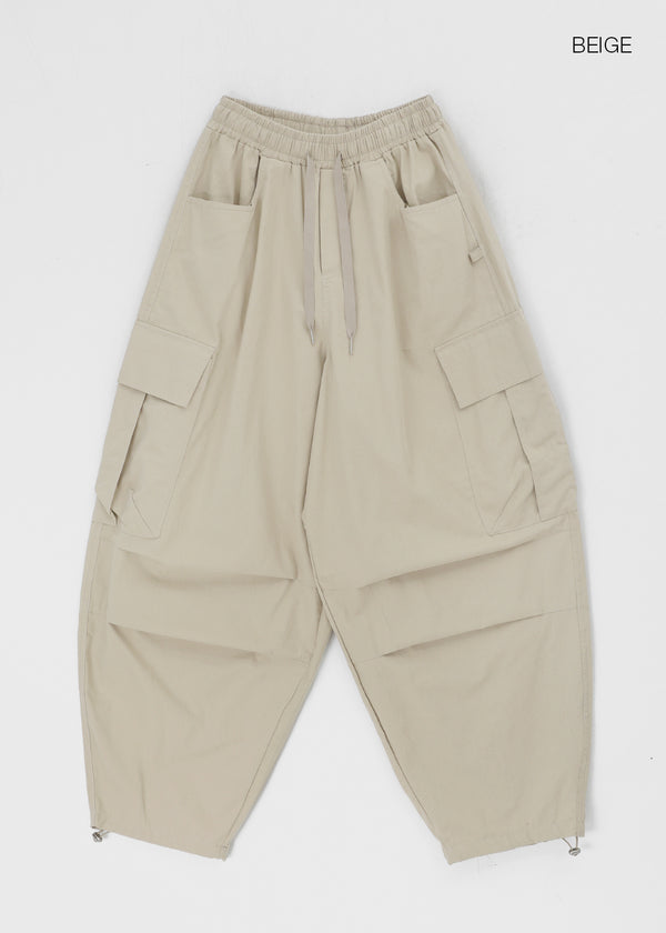 (UNISEX) Banten Banding Wide Balloon Cargo Pants