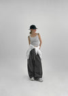 Flavor Lace Button Sleeveless (Built-in Cap)