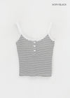 Flavor Lace Button Sleeveless (Built-in Cap)