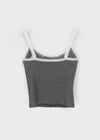 Flavor Lace Button Sleeveless (Built-in Cap)