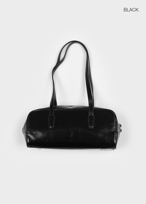 Muffold leather shoulder bag