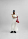 Flavor Lace Button Sleeveless (Built-in Cap)