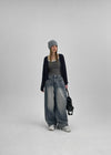Flavor Lace Button Sleeveless (Built-in Cap)