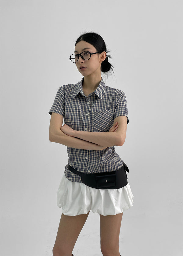 Groosing Horn-rimmed Glasses
