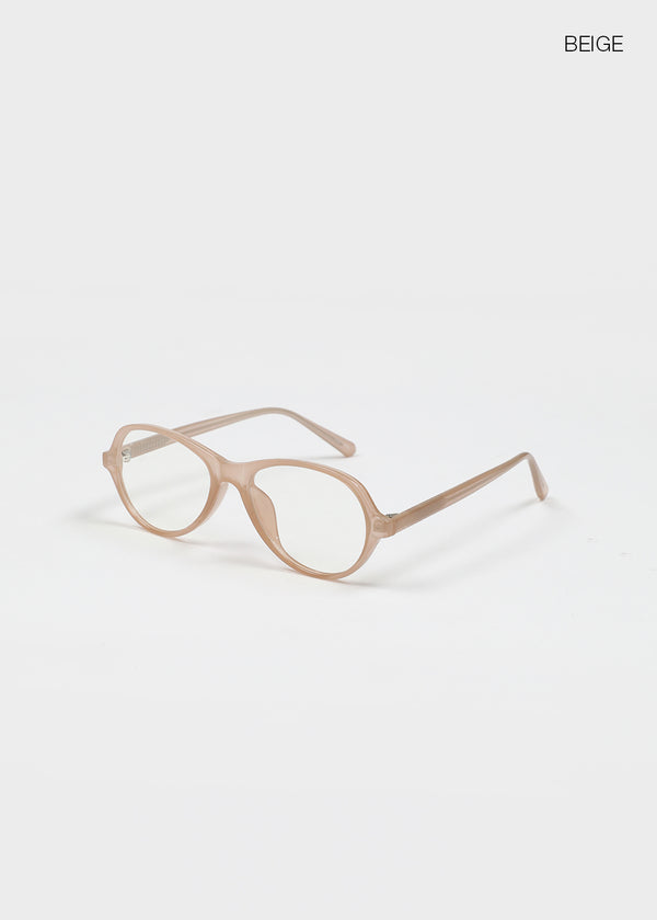 Groosing Horn-rimmed Glasses