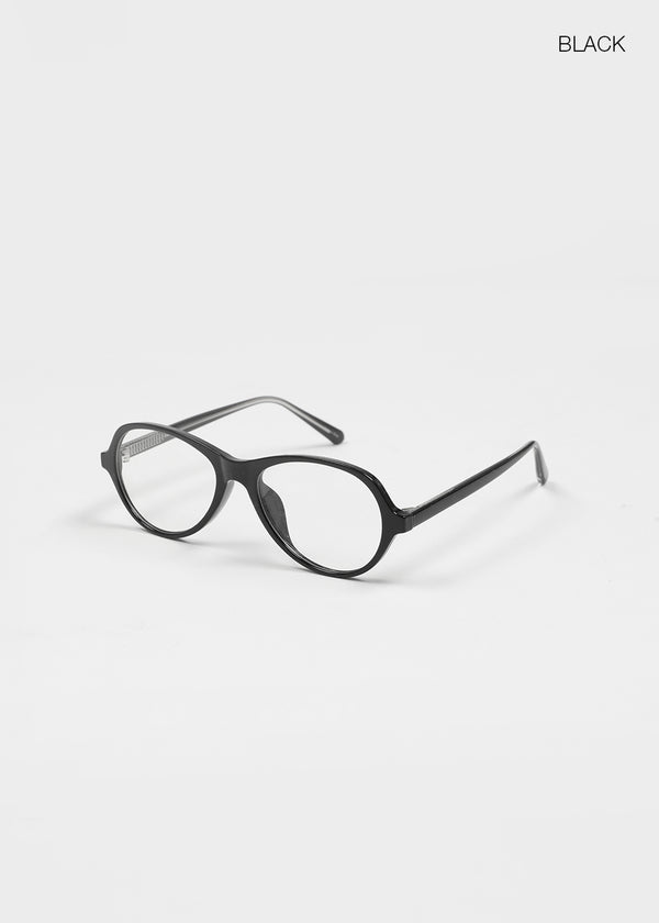 Groosing Horn-rimmed Glasses