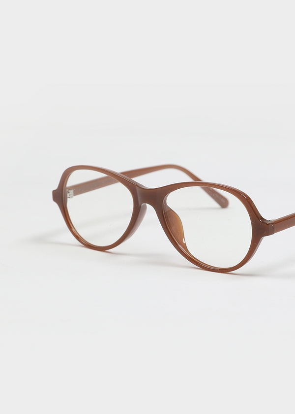 Groosing Horn-rimmed Glasses