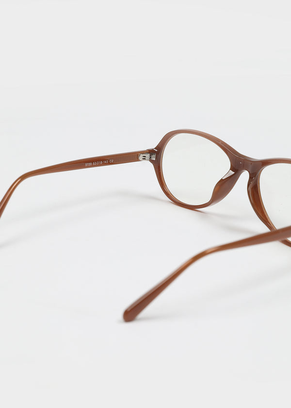 Groosing Horn-rimmed Glasses