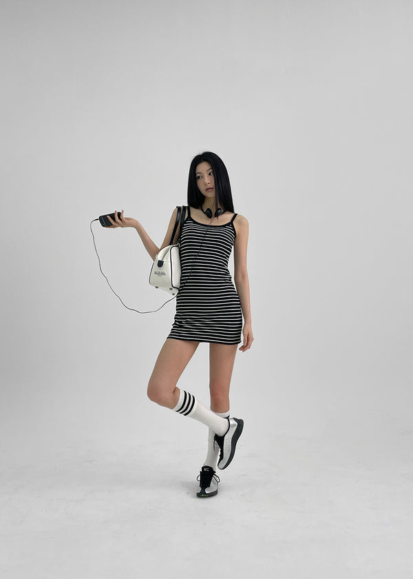 Oysho Sporty Three-Line Knee Socks