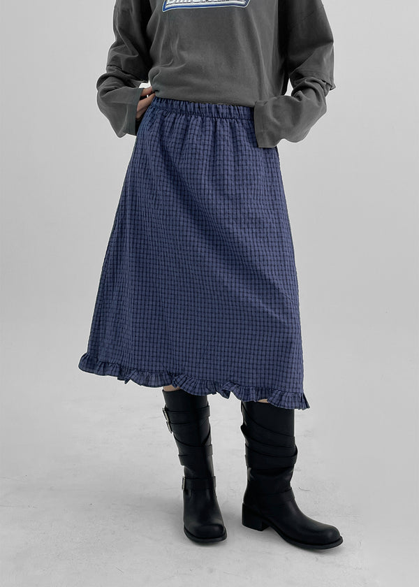 Deogoldi Ribbed Buckle Leather Long Boots