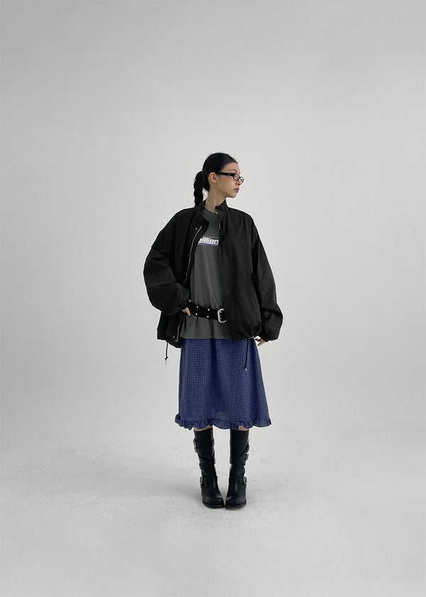 Deogoldi Ribbed Buckle Leather Long Boots