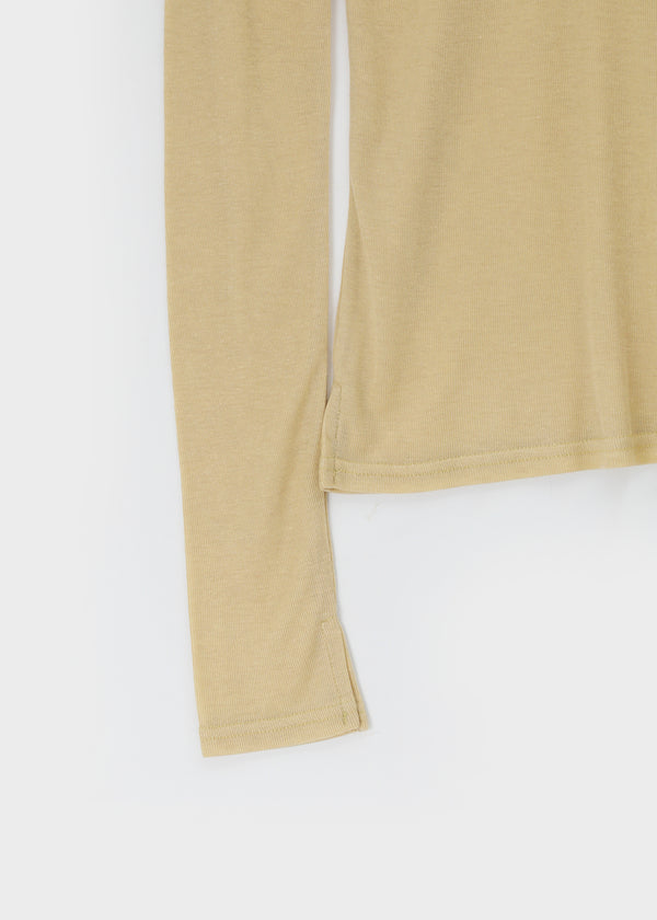 Rotoit Slimfit Collar Long Sleeve T-shirt