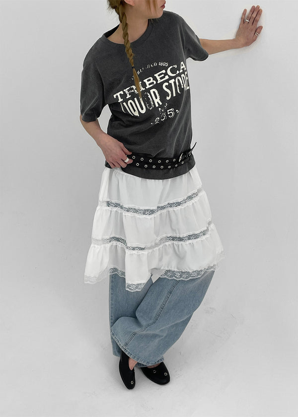 Etver Eyelet Double Leather Belt