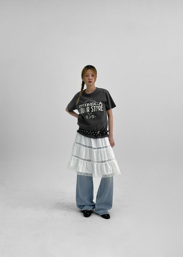 Etver Eyelet Double Leather Belt