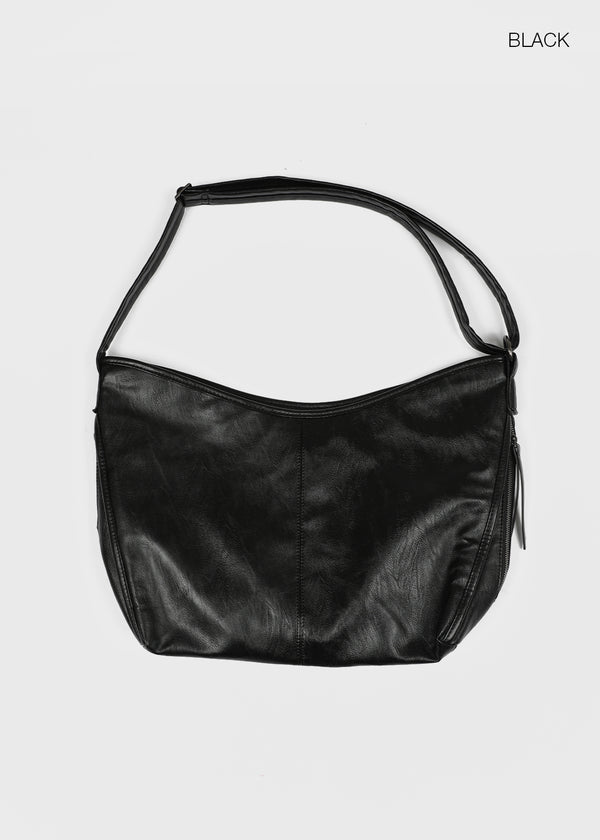 Torque Leather Crossbody Bag