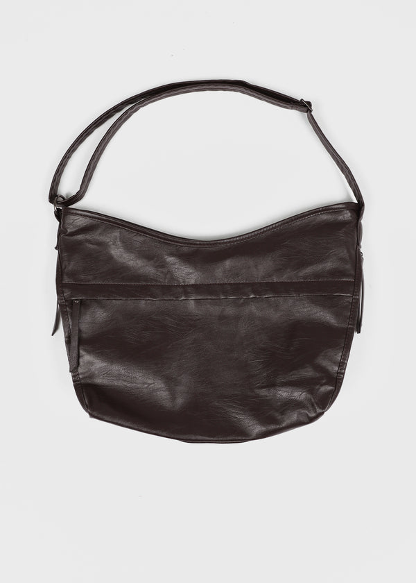 Torque Leather Crossbody Bag