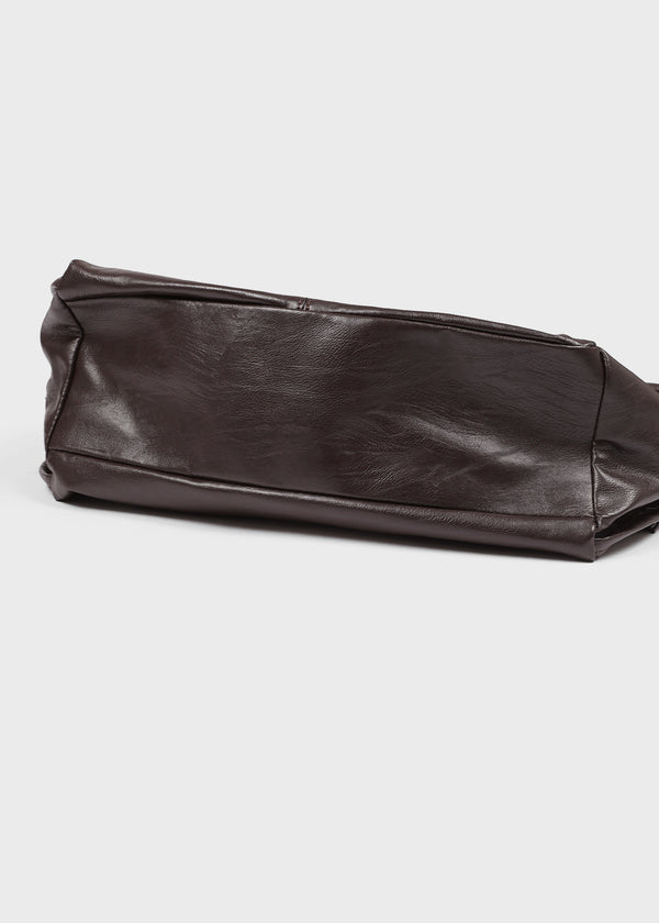 Torque Leather Crossbody Bag