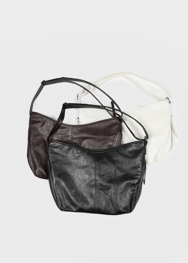 Torque Leather Crossbody Bag