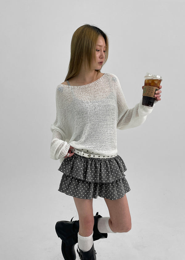 Etver Eyelet Double Leather Belt