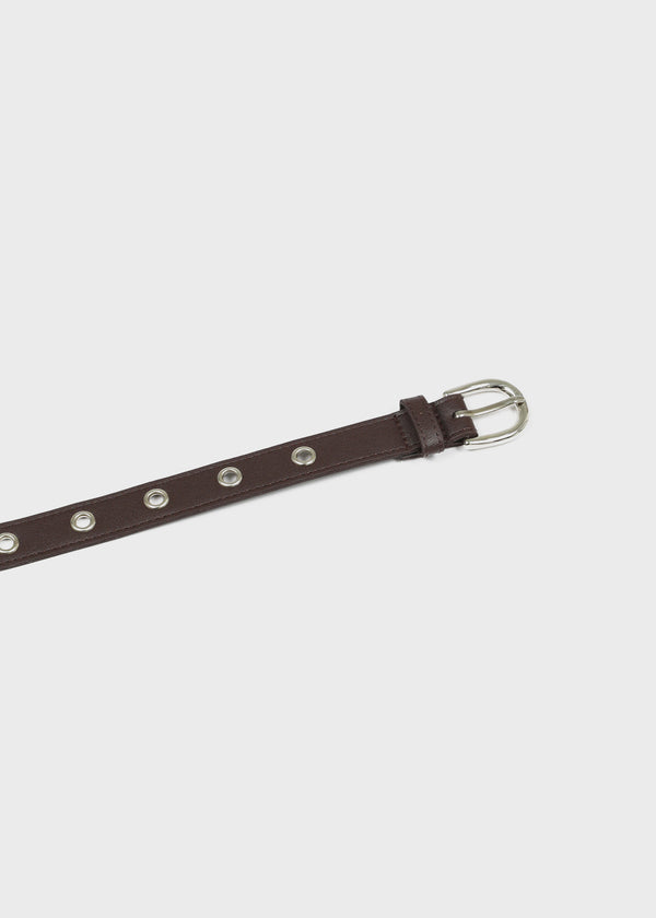 Etver Eyelet Double Leather Belt