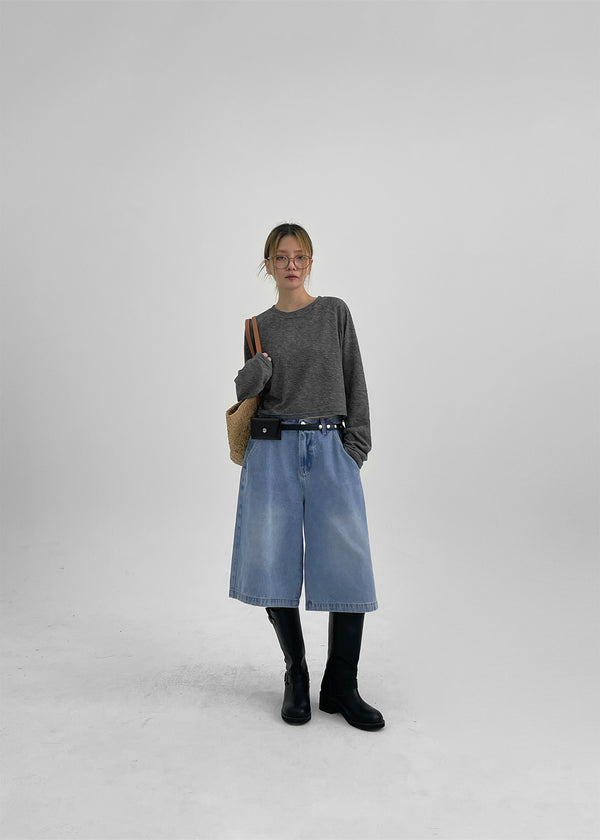 Crea Bermuda Denim Pants