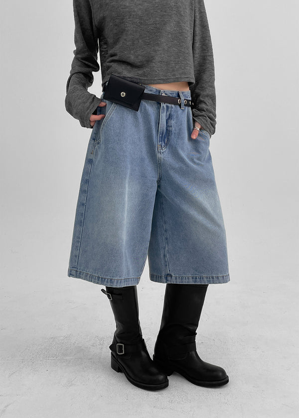 Crea Bermuda Denim Pants