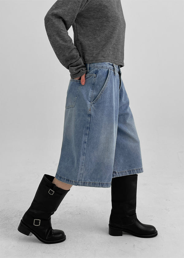 Crea Bermuda Denim Pants