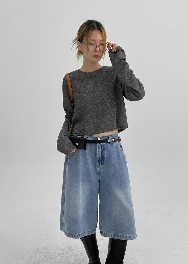 Crea Bermuda Denim Pants