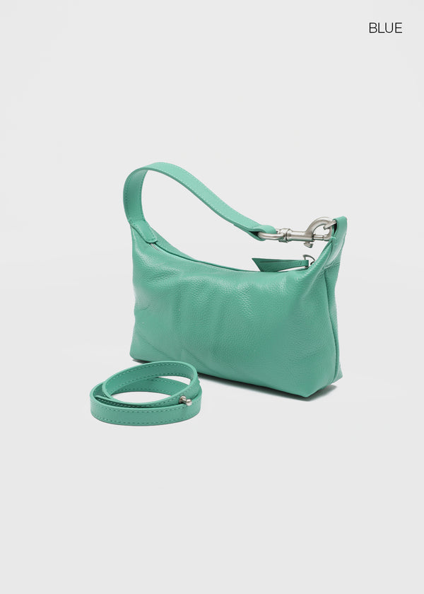 Koiche Buckle Mini Hobo Bag (Genuine Leather)