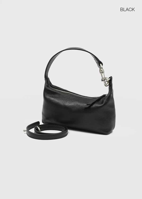 Koiche Buckle Mini Hobo Bag (Genuine Leather)