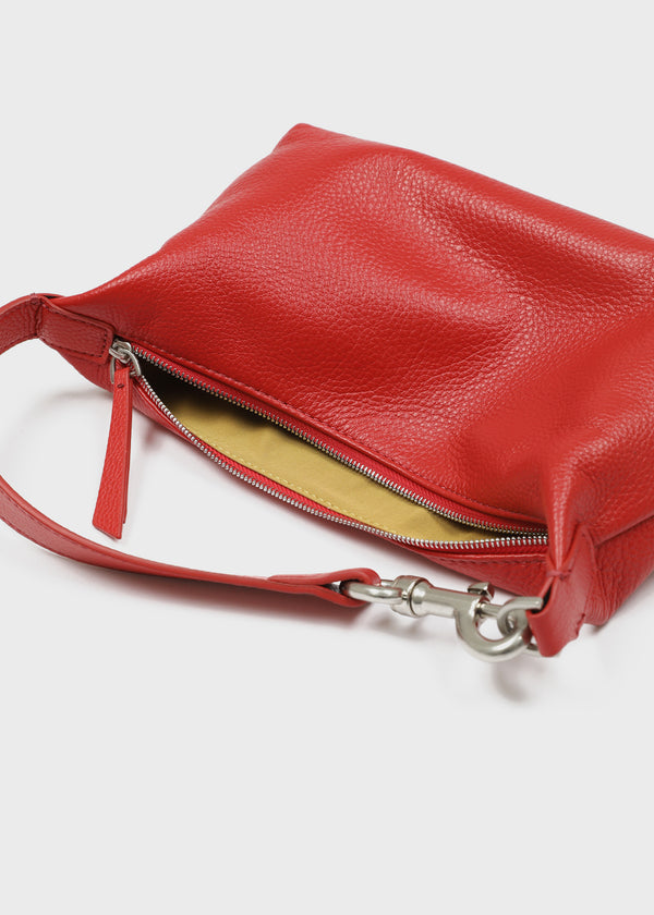 Koiche Buckle Mini Hobo Bag (Genuine Leather)