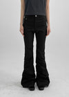 Kessy Shirring Bootcut Pants