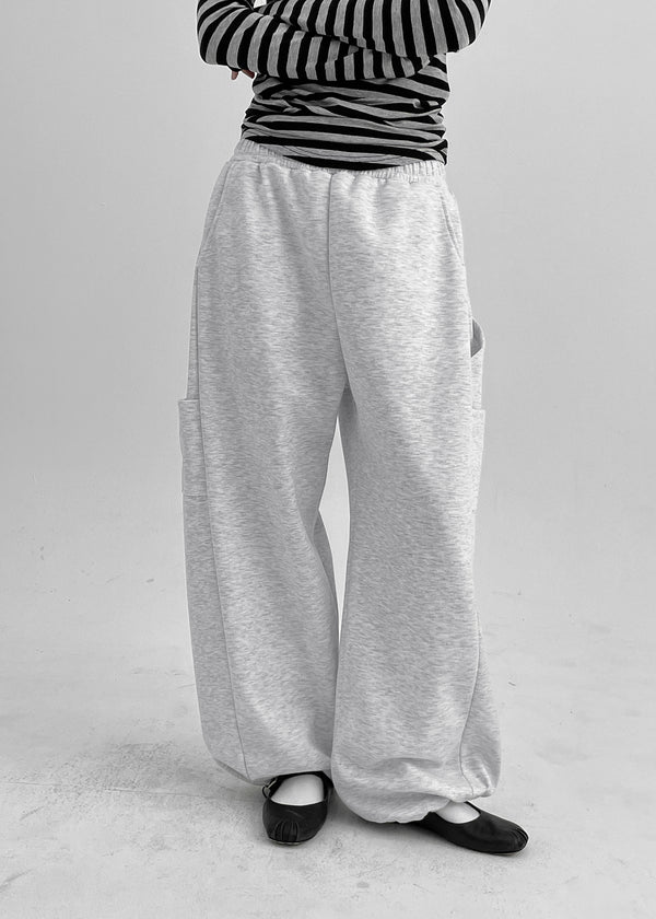 (UNISEX) Romsia Folding Carfender Twp Way Banding Pants