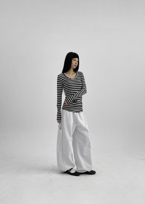 (UNISEX) Romsia Folding Carfender Twp Way Banding Pants